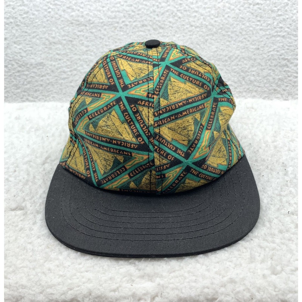 VTG HBO Pepsi Snap Back Hat African American Culture 90s Retro Aztec Painter Cap